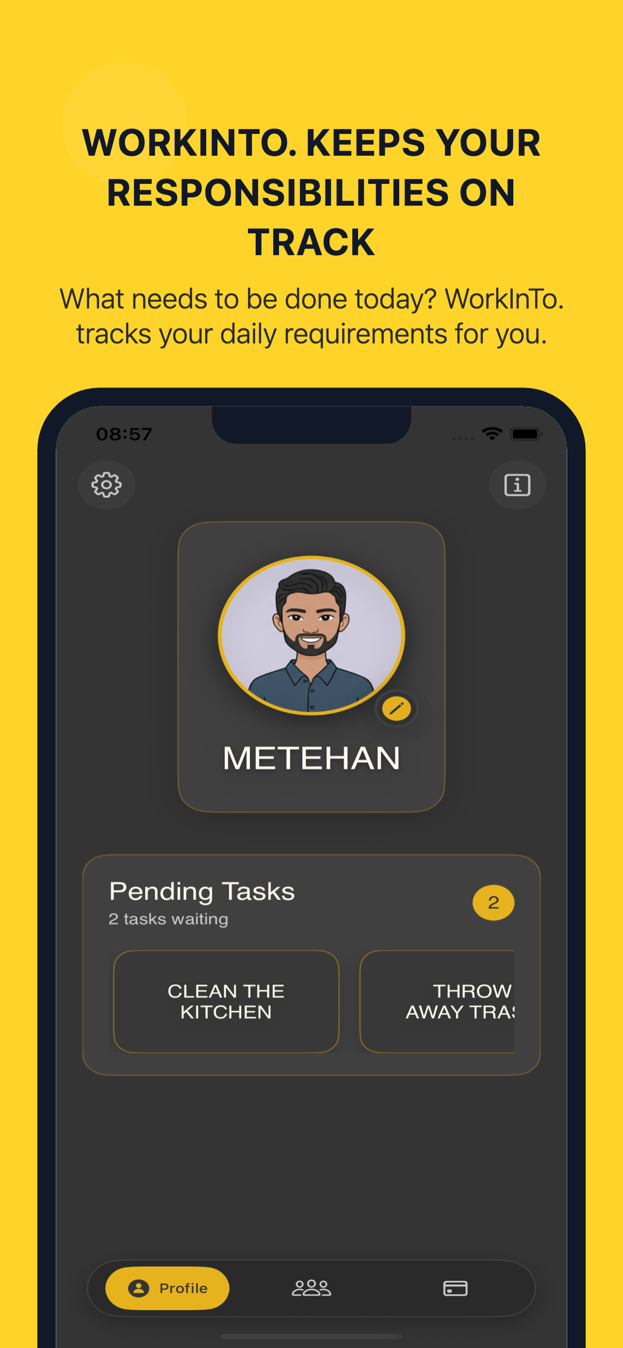 WorkInTo. - Screenshot 2 showing product features and functionality