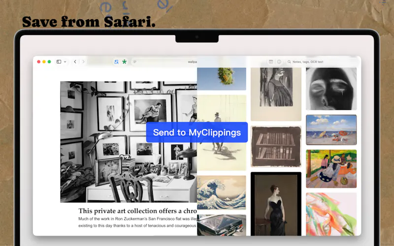 MyClippings screenshot 2