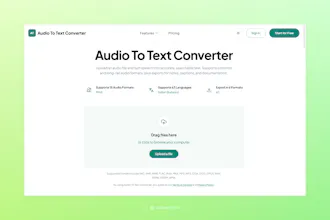 Audio To Text Converter gallery image