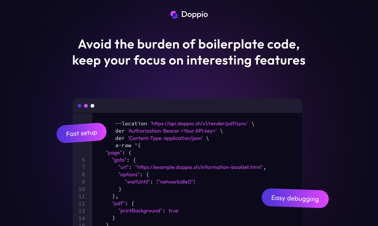 Двойной - HTML в PDF/API изображения медиа 2