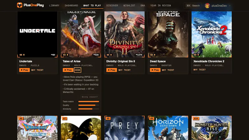 PlusOnePlay screenshot 4