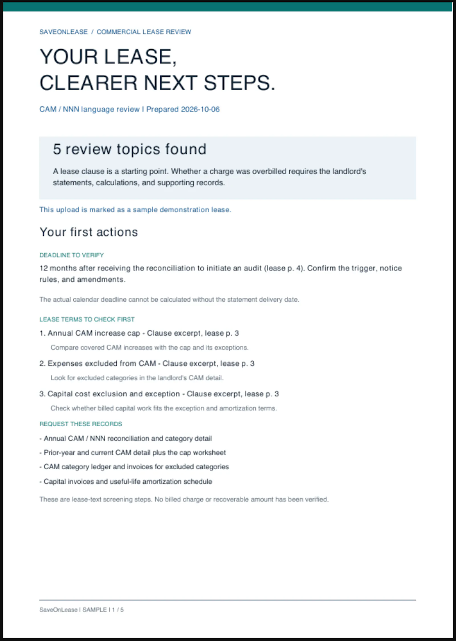 SaveOnLease screenshot 3