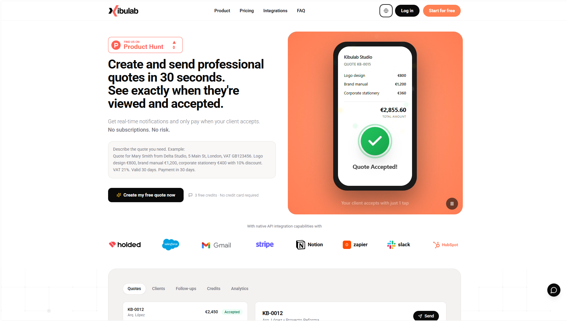 Quotes in 30 seconds. Pay on acceptance gallery image