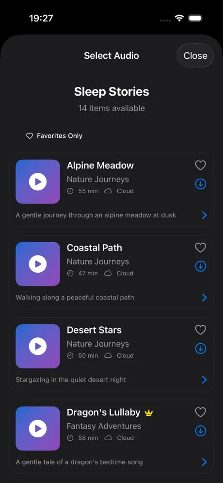 My Sleep Guru - Screenshot 4 showing product features and functionality