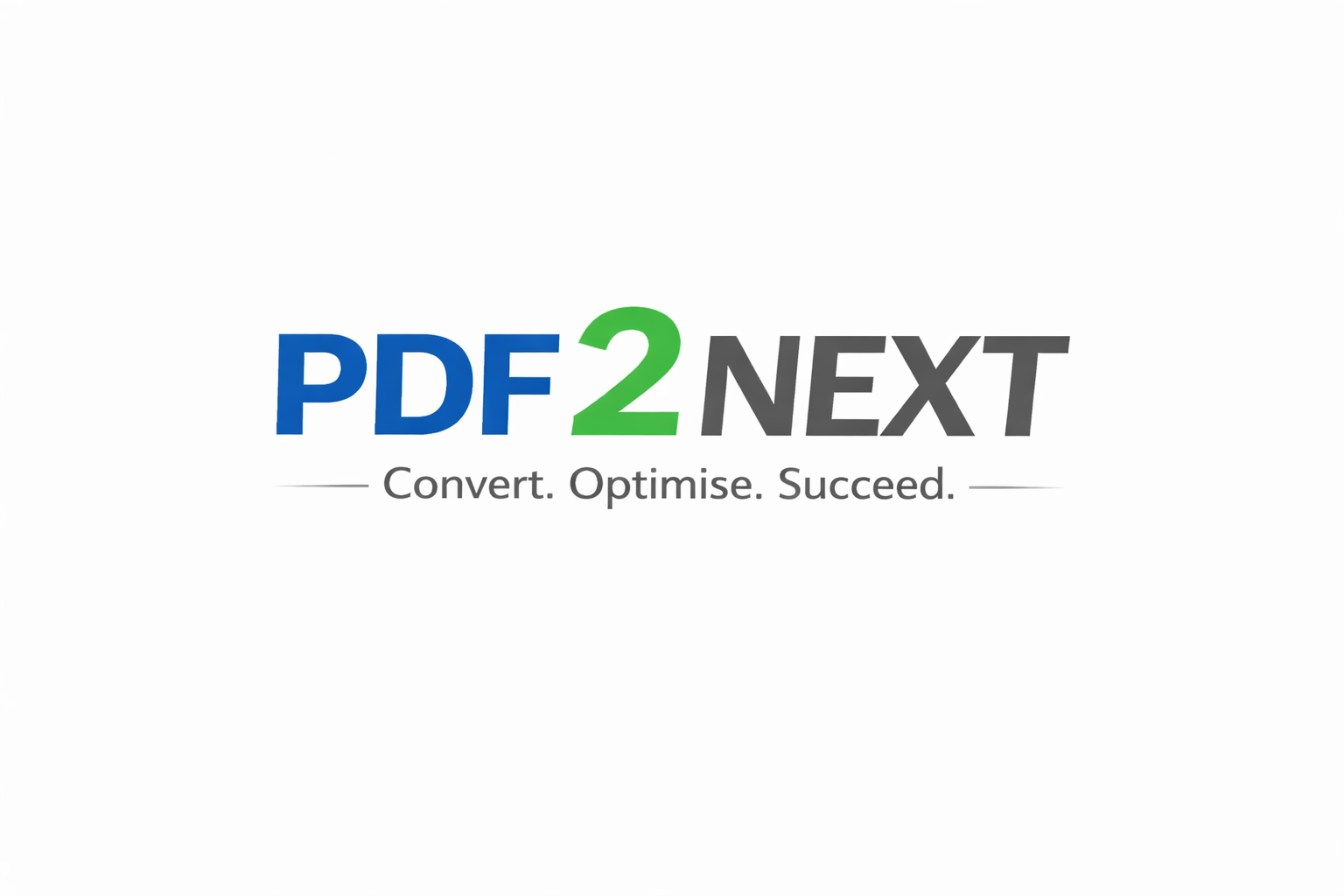 PDF 2 Next – Smart PDF Converter