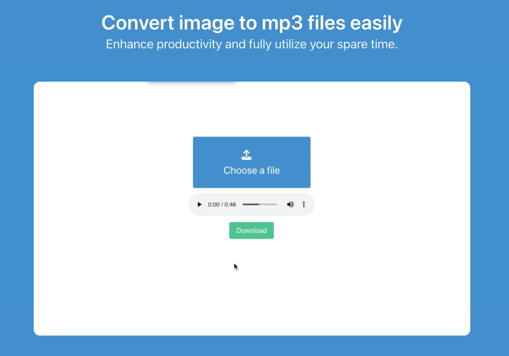 Image to AI voice gallery image