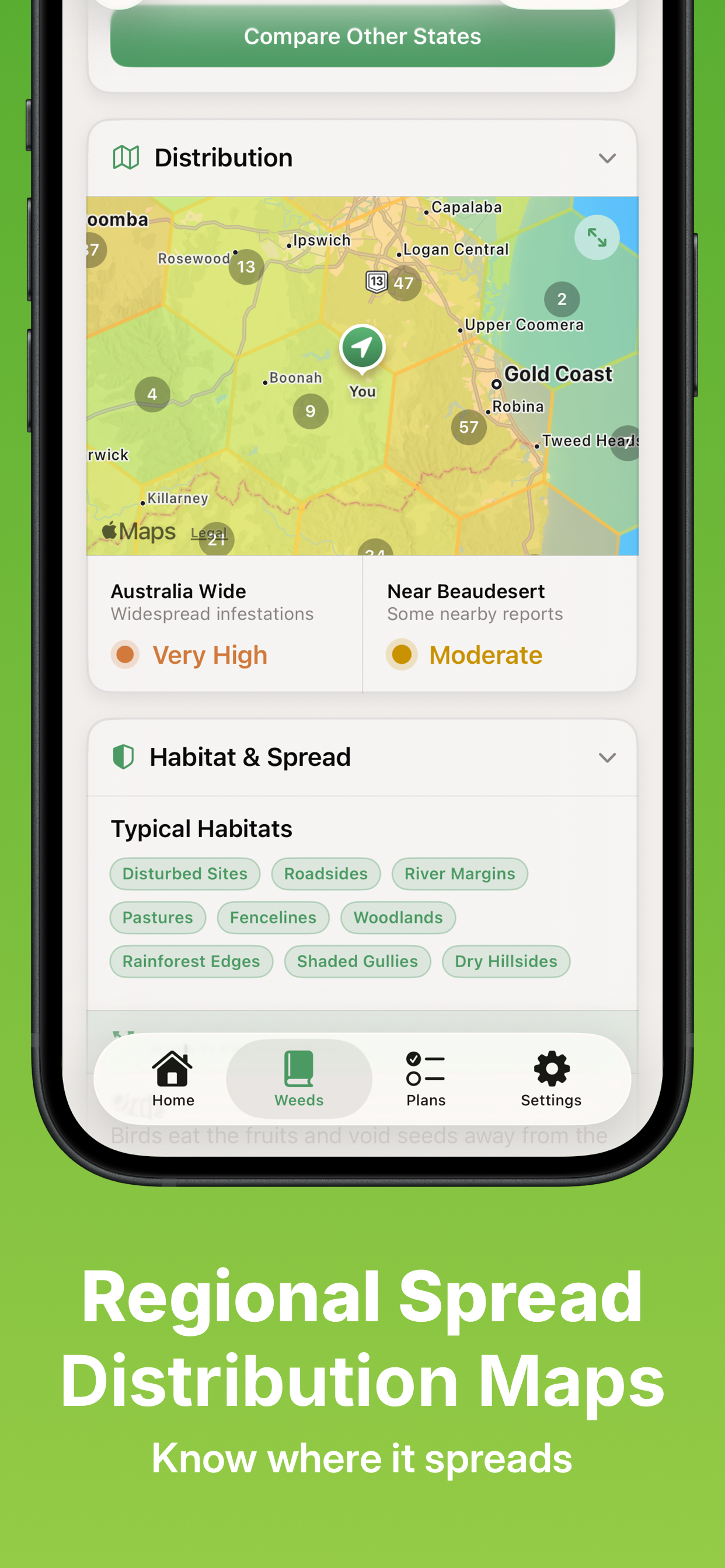 WeedScout - Weed Identifier - Screenshot 3 showing product features and functionality