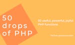 50 drops of PHP image