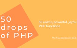 50 drops of PHP media 1