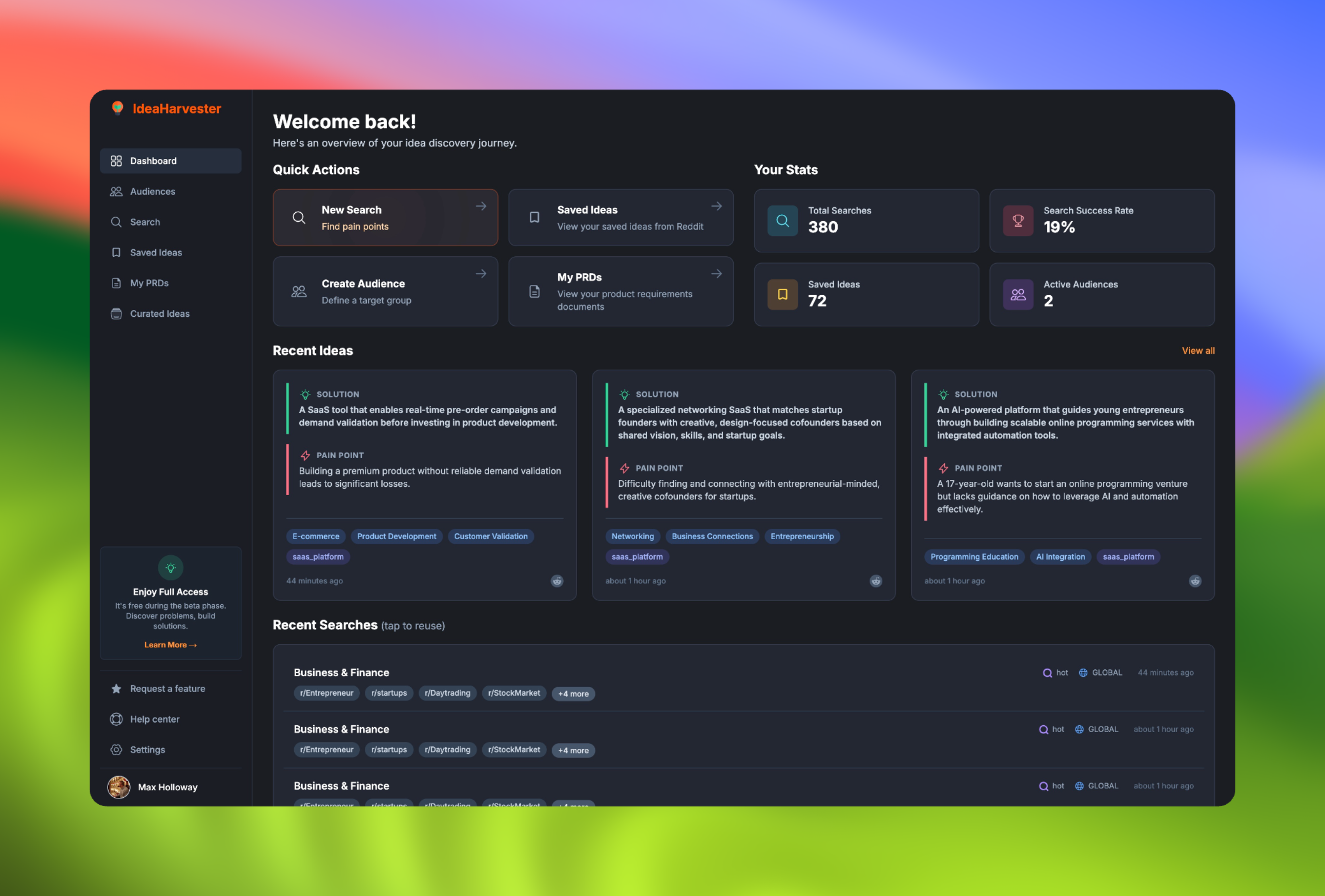 IdeaHarvester gallery image