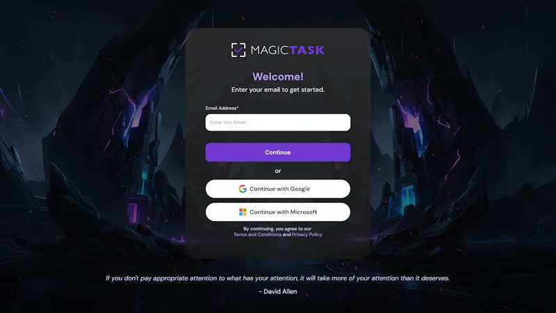 MagicTask screenshot 1