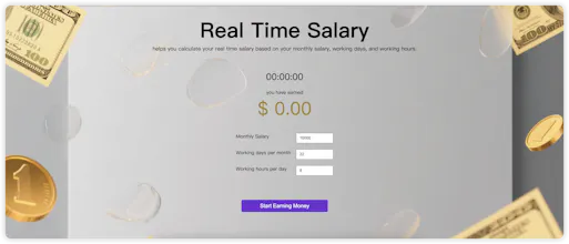 Real time salary gallery image