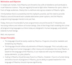 The Pikachu Programming Language gallery image