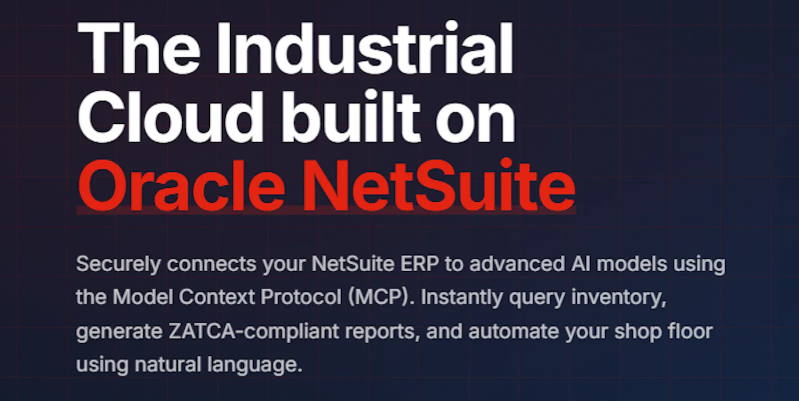 Oracle NetSuite Industrial screenshot 2
