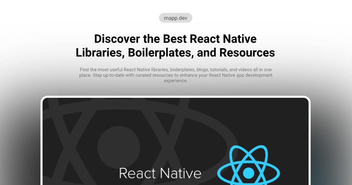 React Native Directory screenshot 1