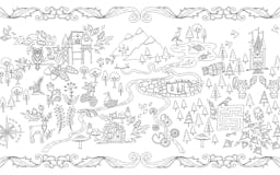 Enchanted Forest: An Inky Quest and Coloring Book media 2