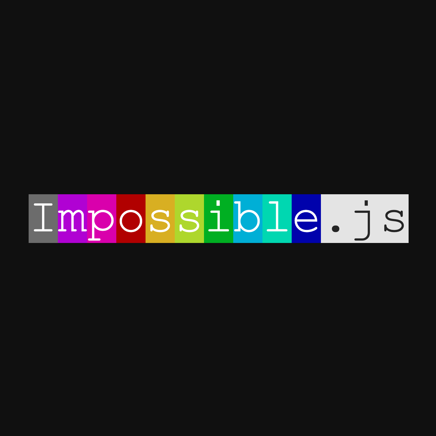 Impossible.js logo