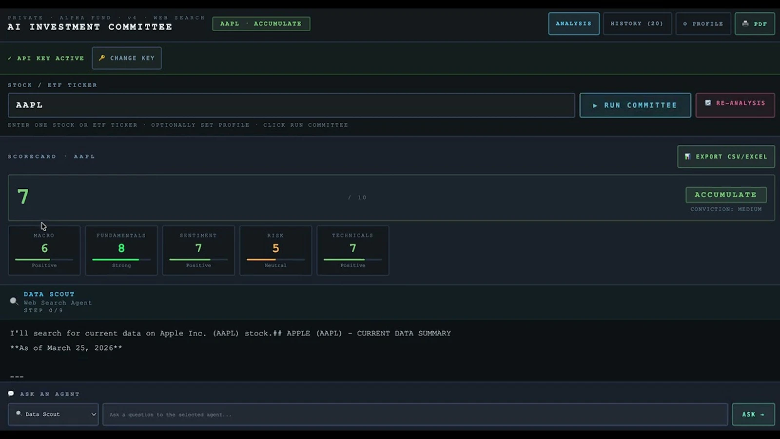 AI Investment Committee screenshot 1 (video preview)