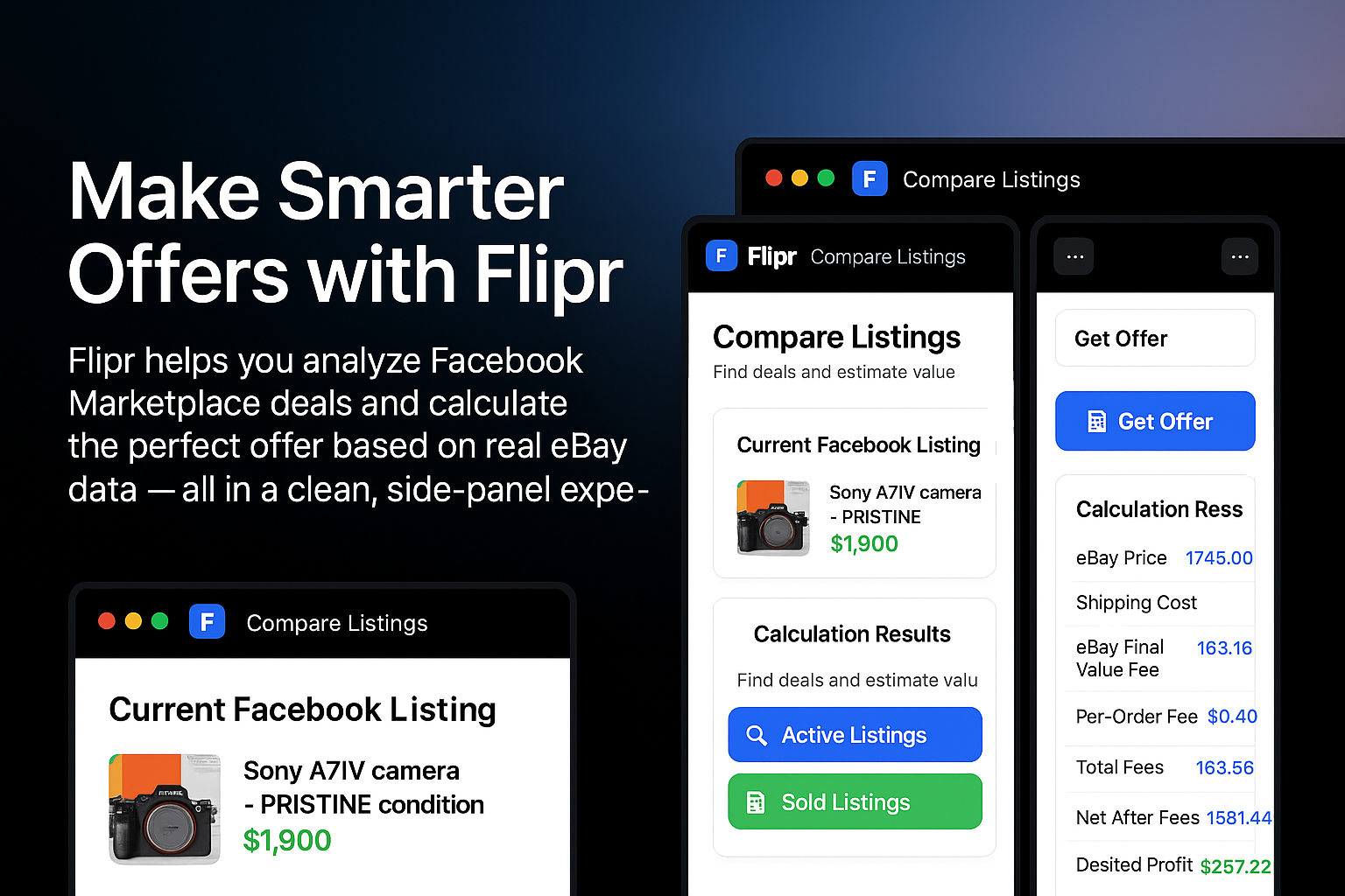 Flipr - FB a eBay Reselling ha reso veloce, intelligente e redditizio. media 2