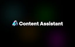 Content Assistant media 1
