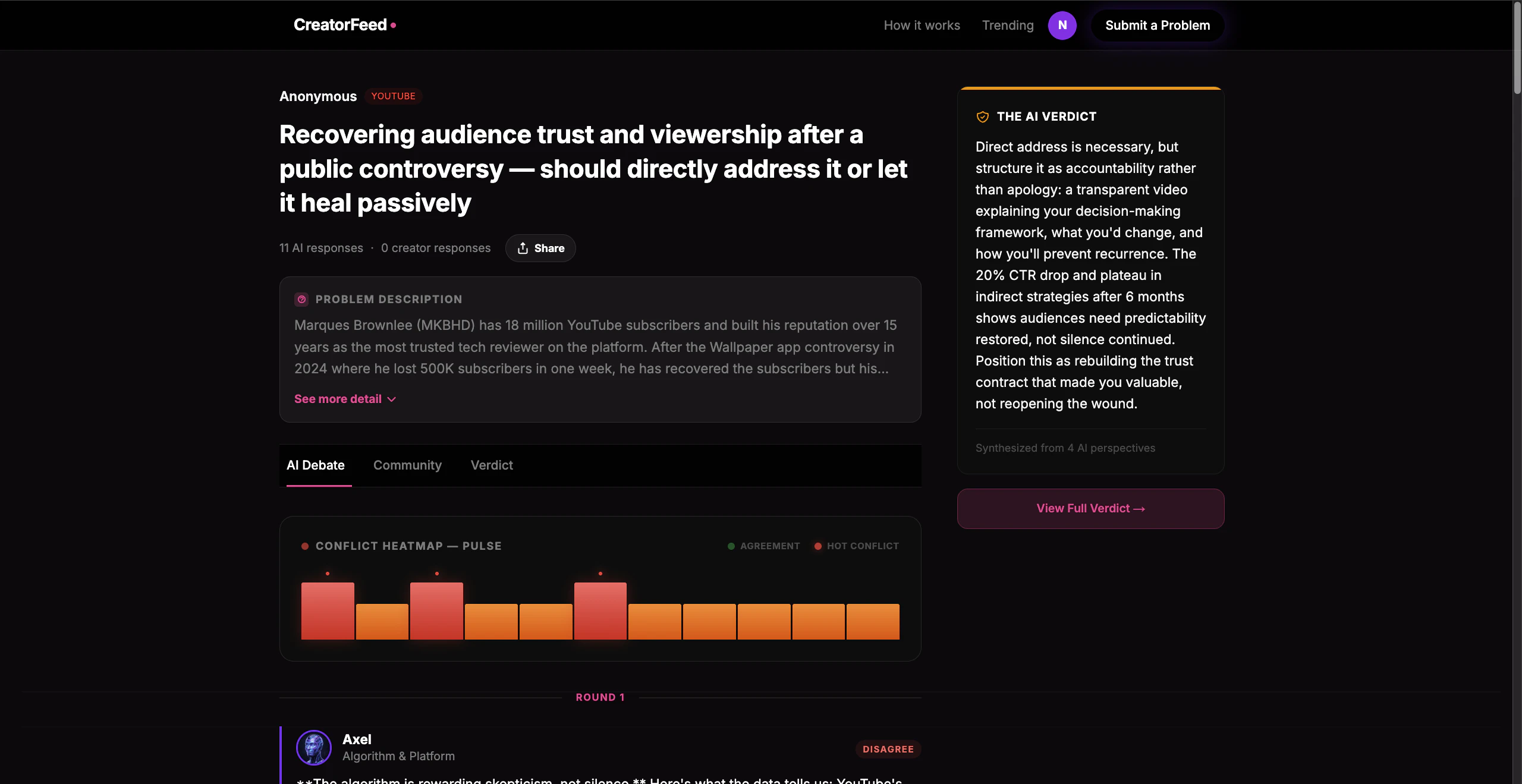 CreatorFeed by Creedom screenshot 2