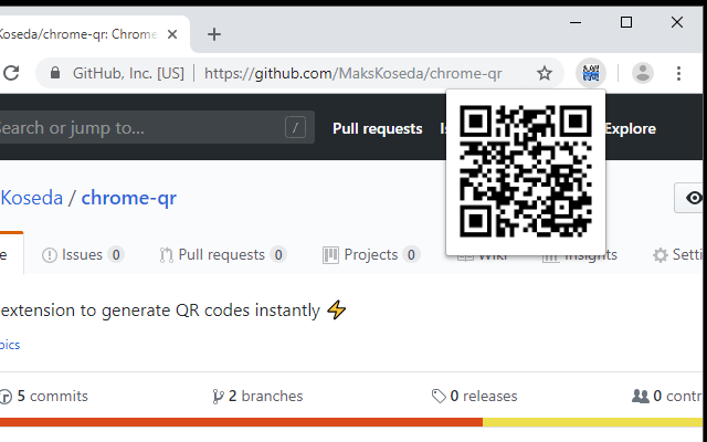 Chrome QR gallery image