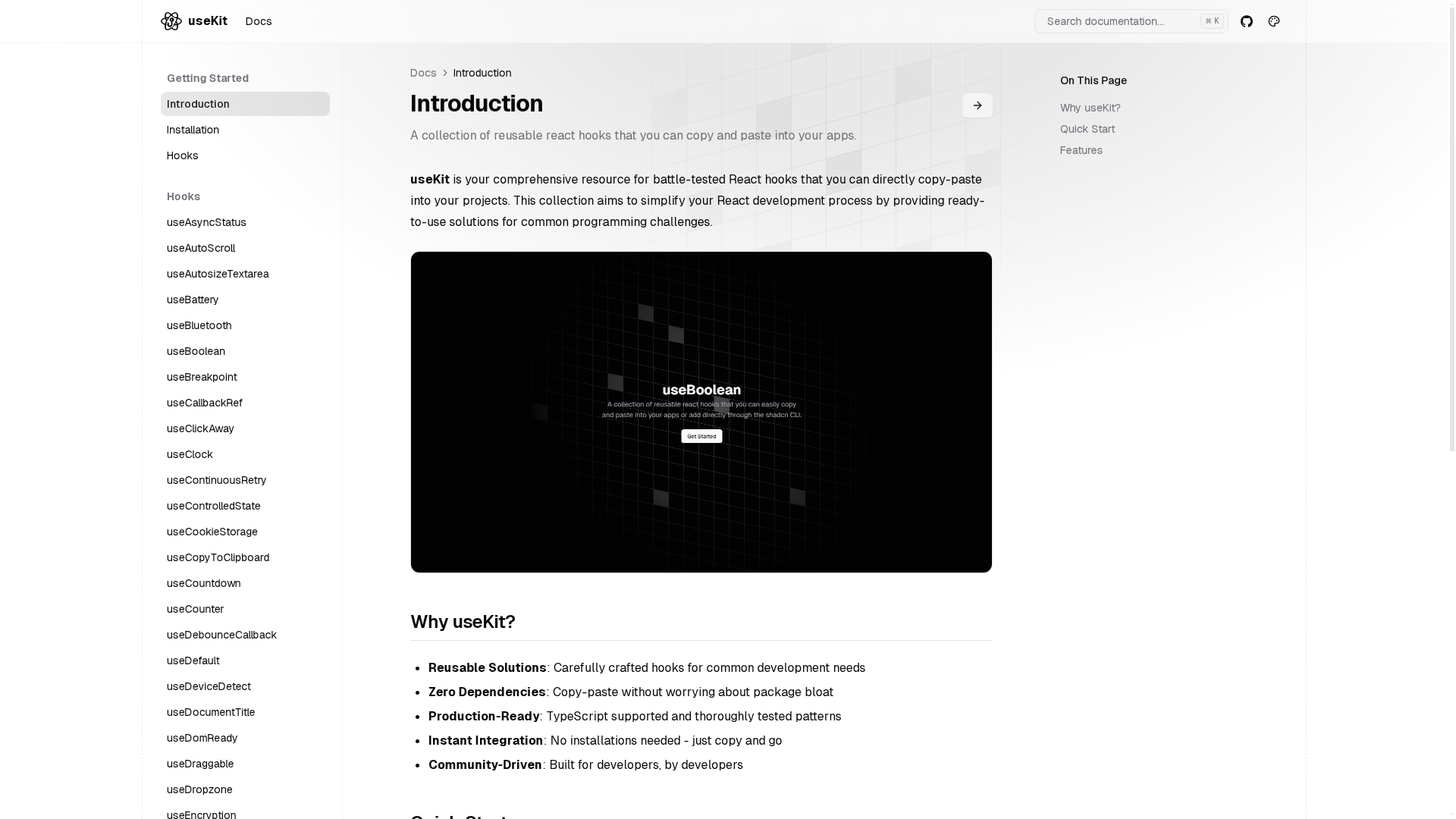 Média Usekit - Une collection de crochets réutilisables 3