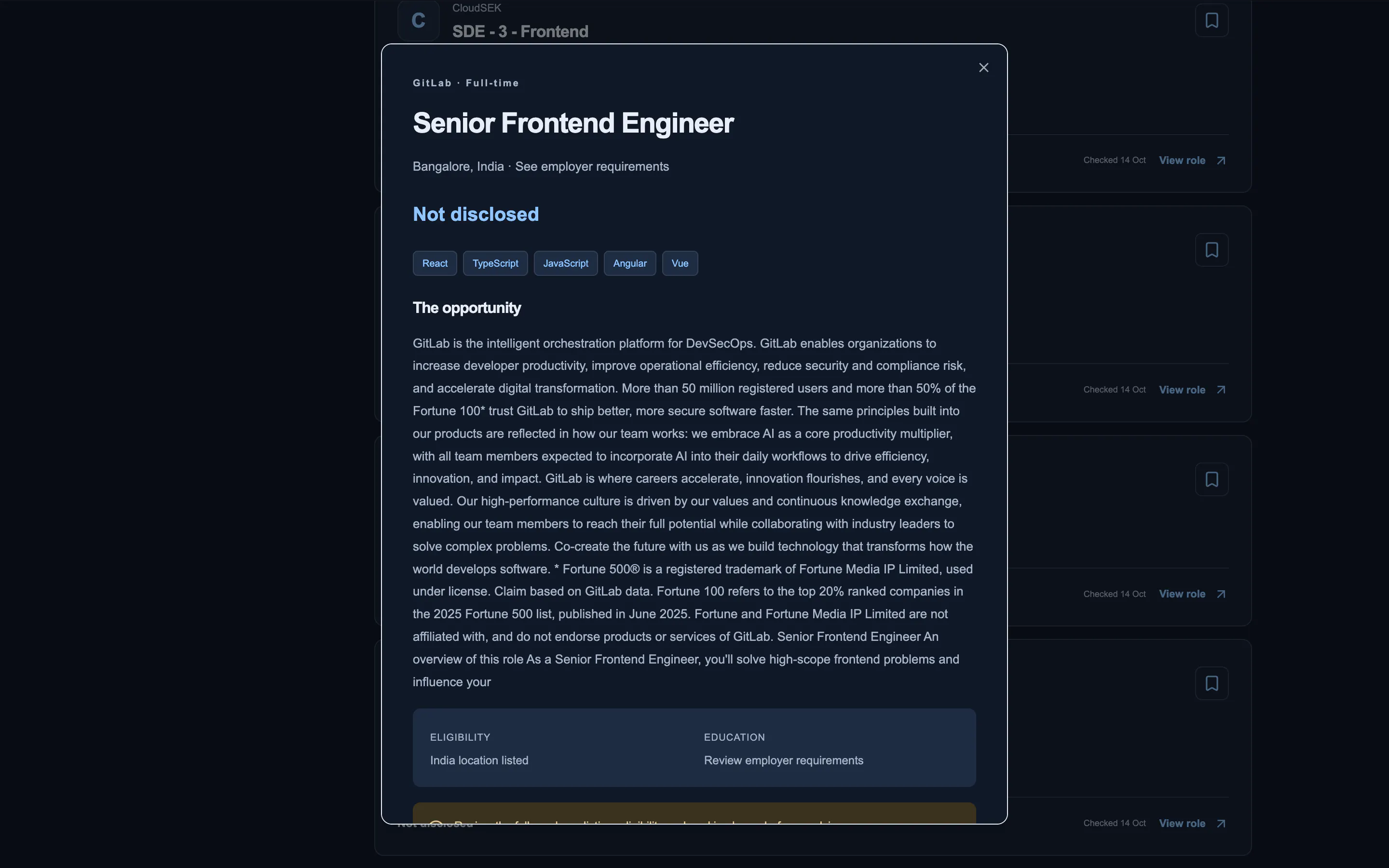 FrontlaneJobs — Your next frontend move gallery image