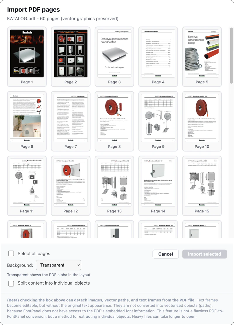 FontPanel screenshot 6