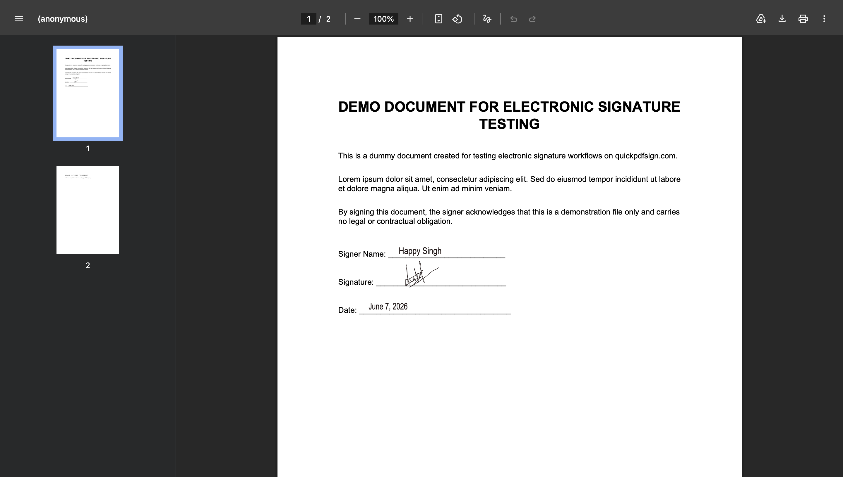 Quick PDF Sign gallery image