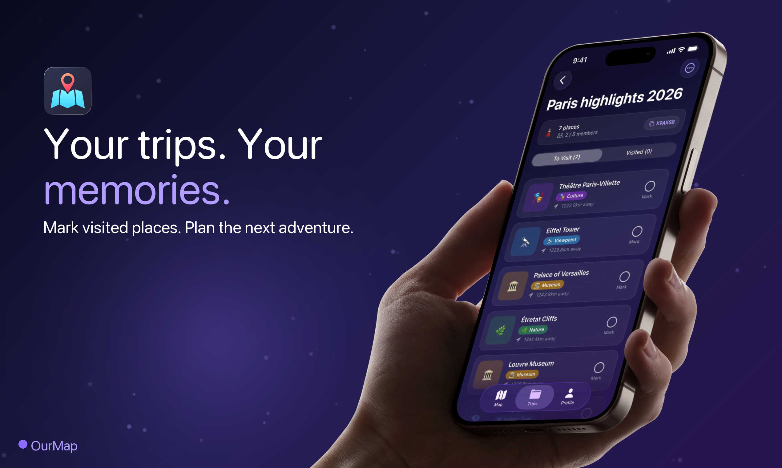 OurMap: Trip Planner & Places gallery image