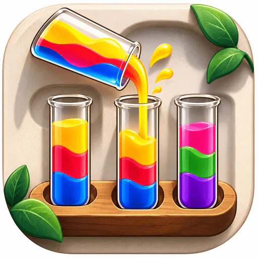 Water Sort Zen: Color Puzzle