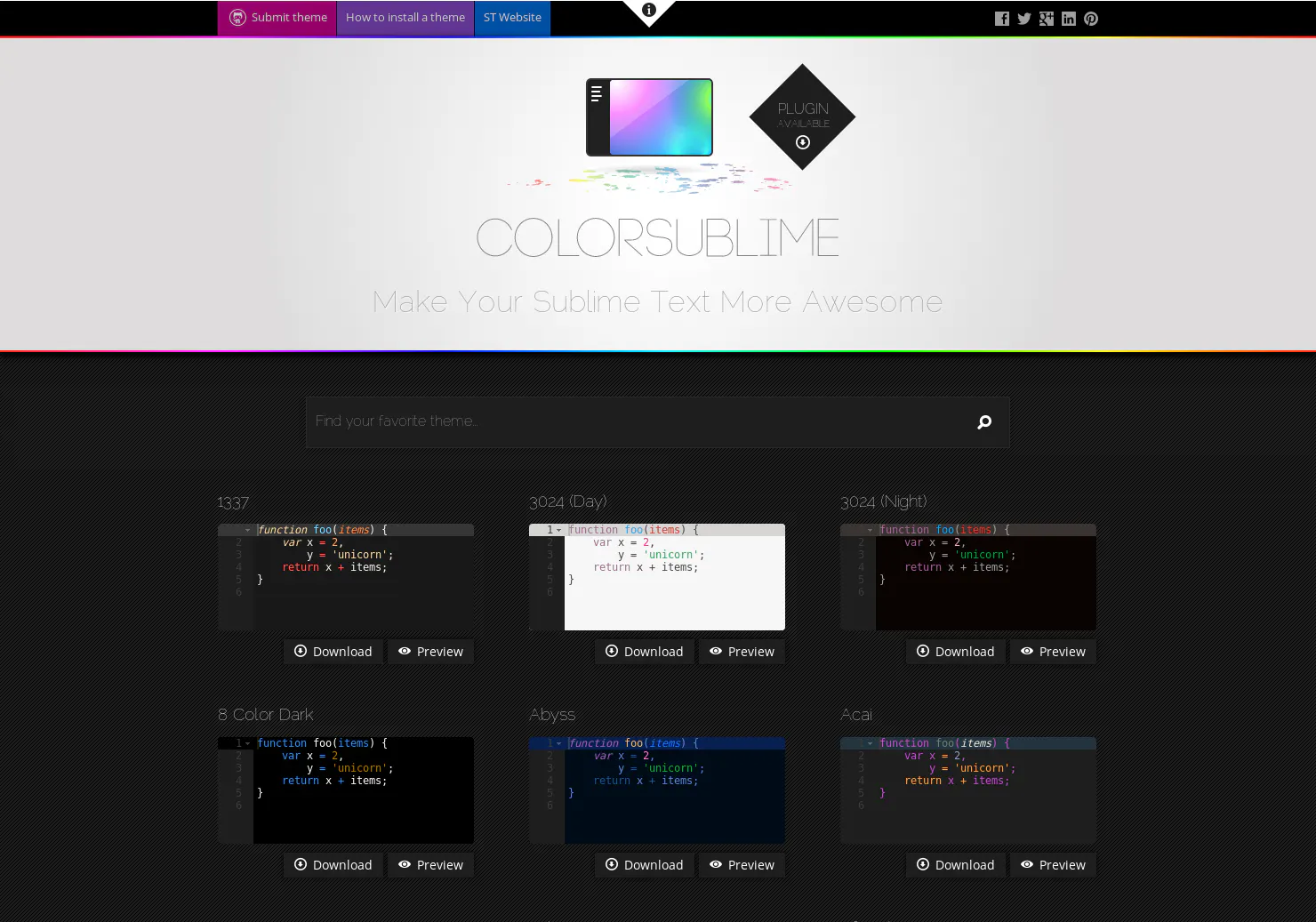Colorsublime