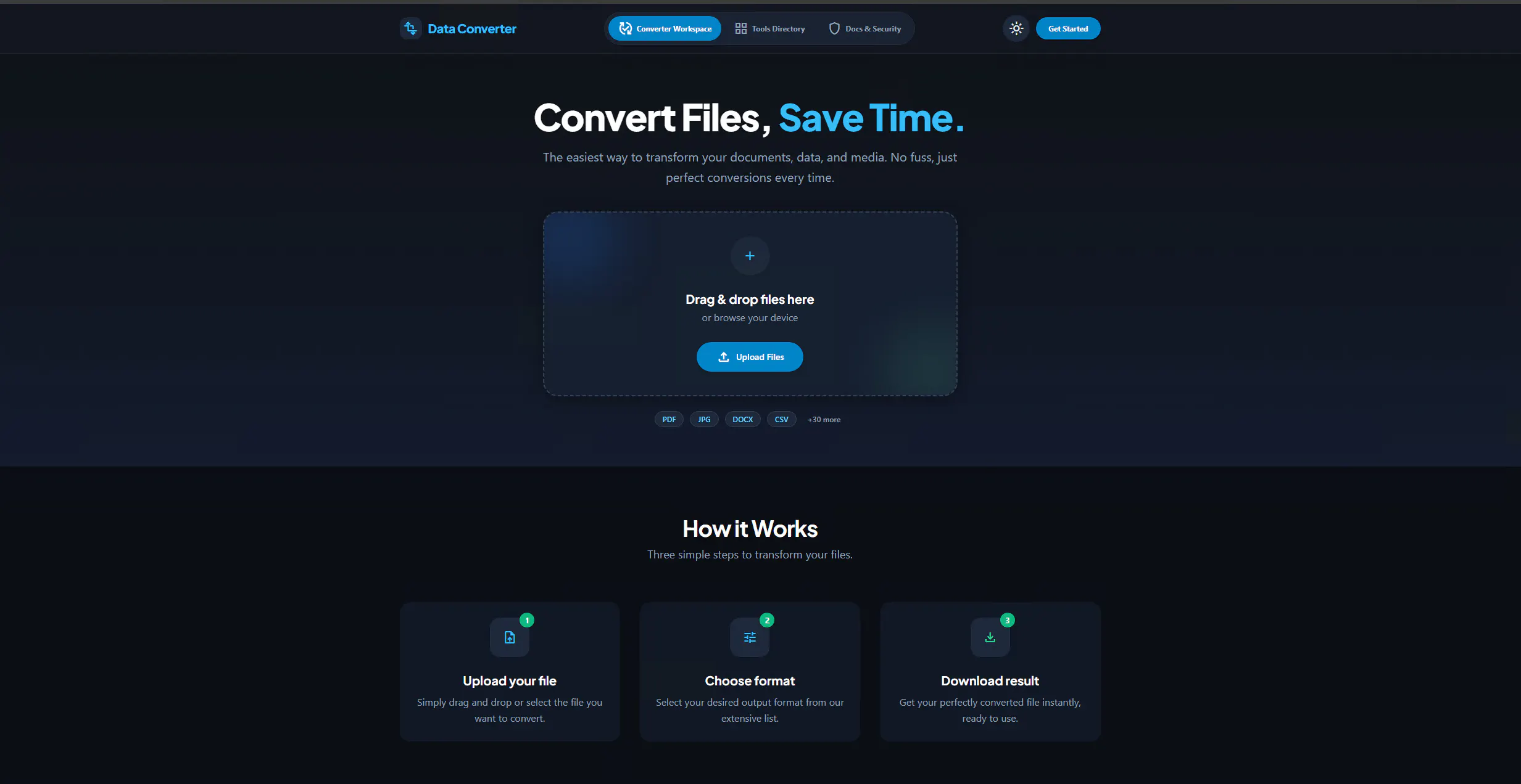 Metadata Converter | 30+ tools gallery image