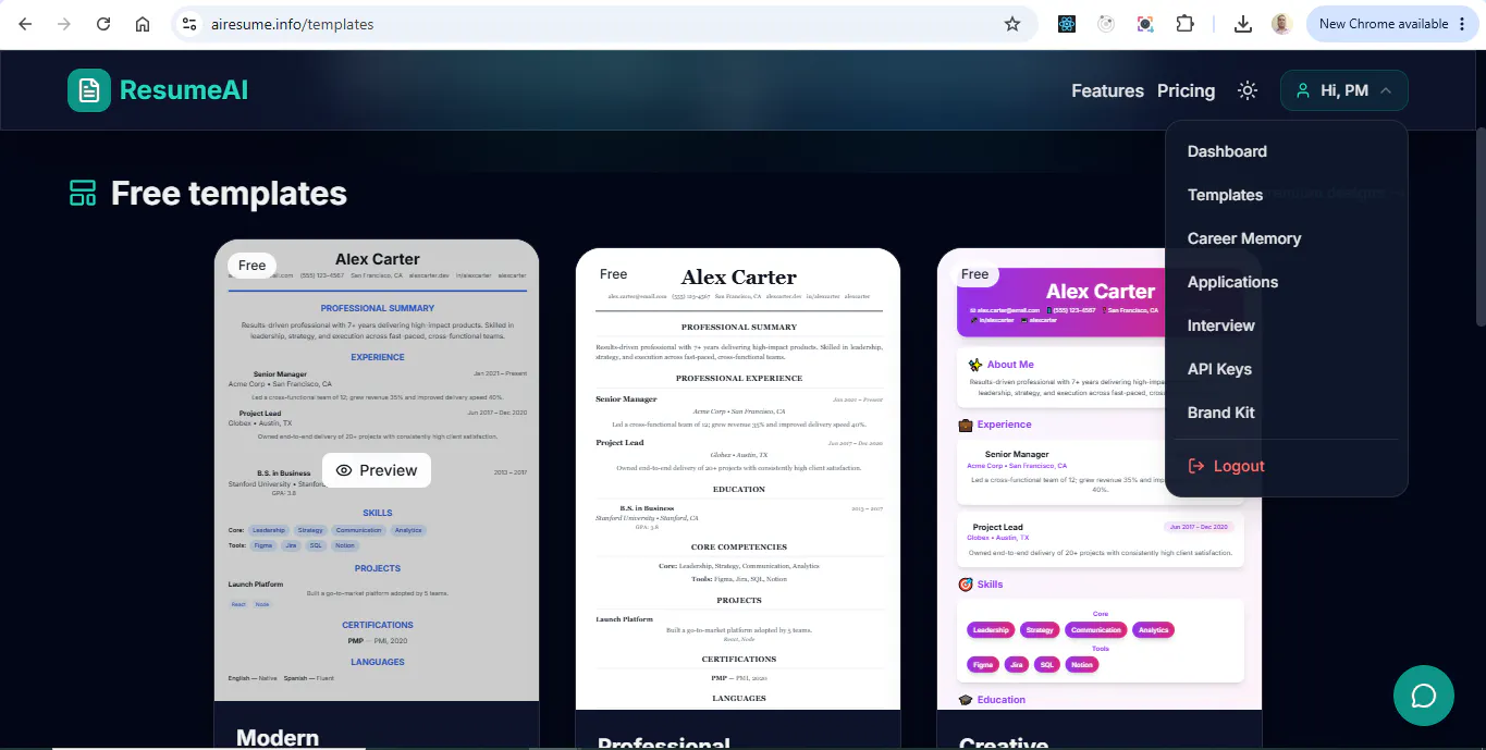 ResumeAI gallery image