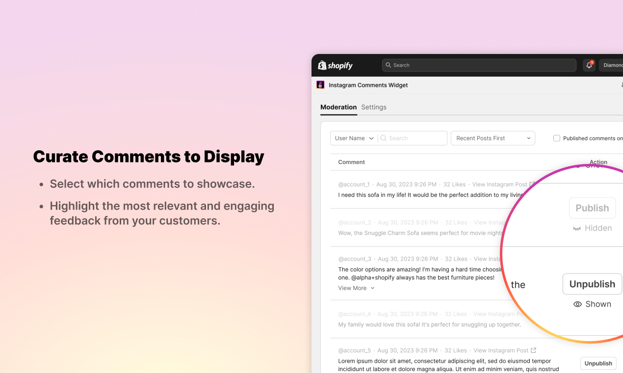 Instagram Comments Widget media 3