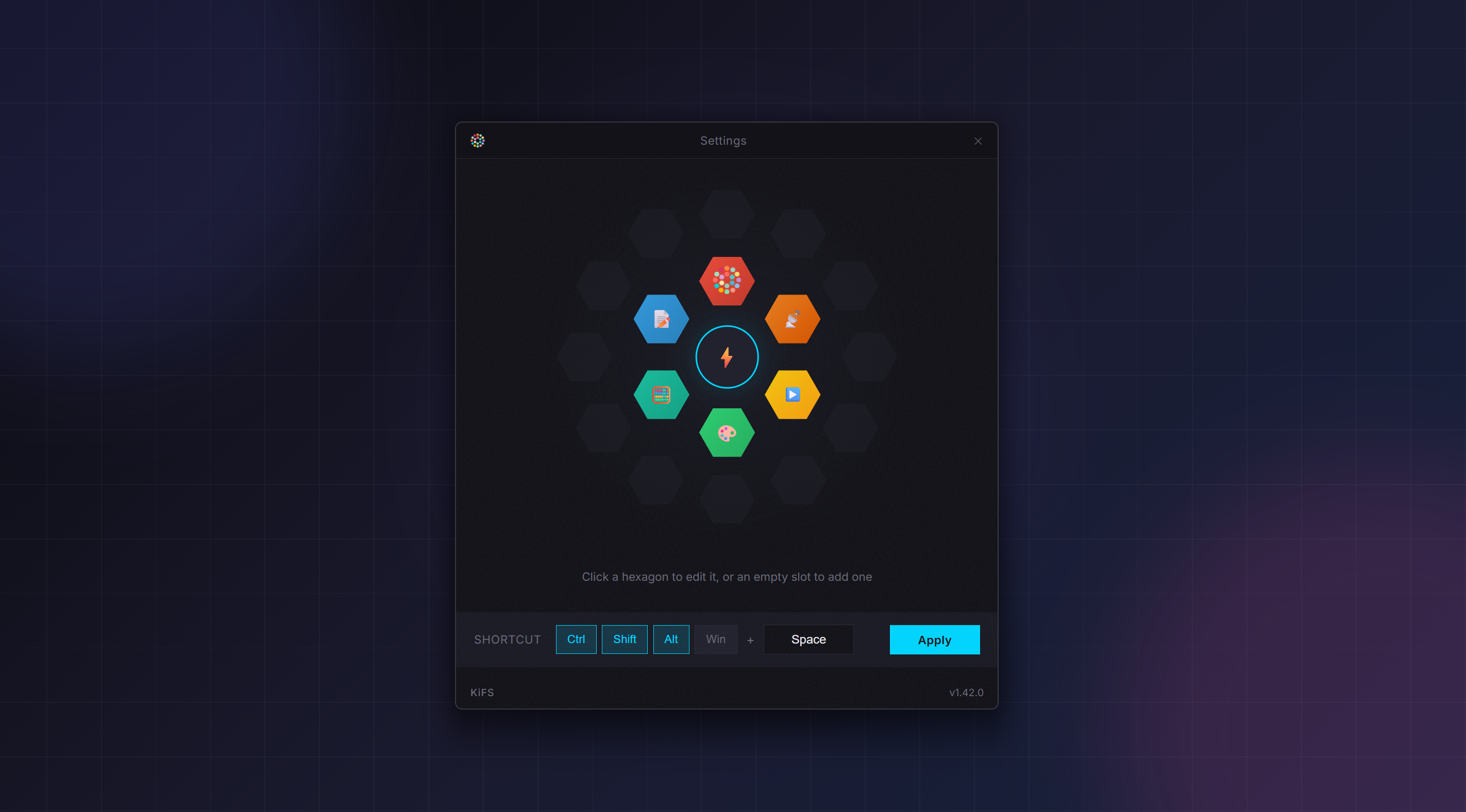 Splat - Radial launcher - Screenshot 3 showing product features and functionality