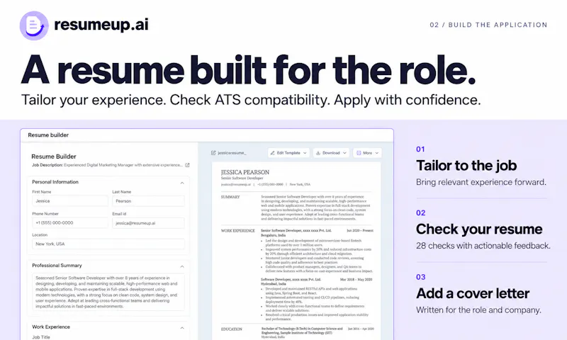 ResumeUp.AI screenshot 2
