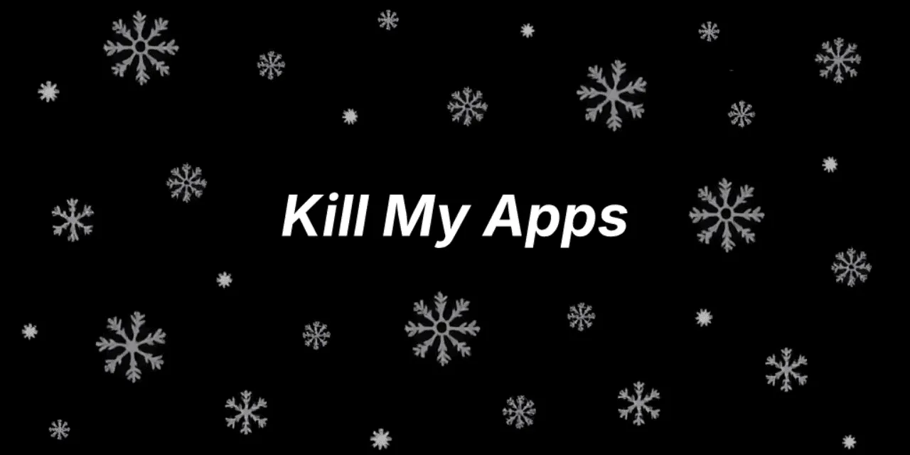 Kill My Apps screenshot