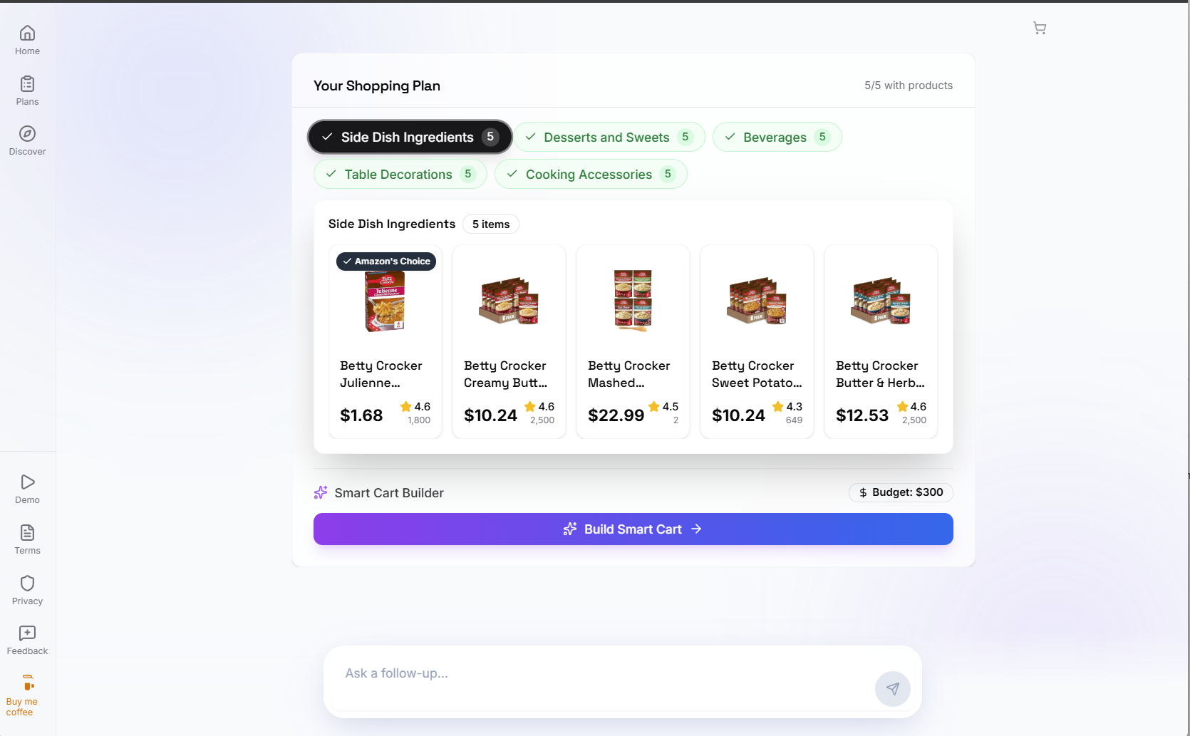 LogiCart: Your AI shopping assistant gallery image