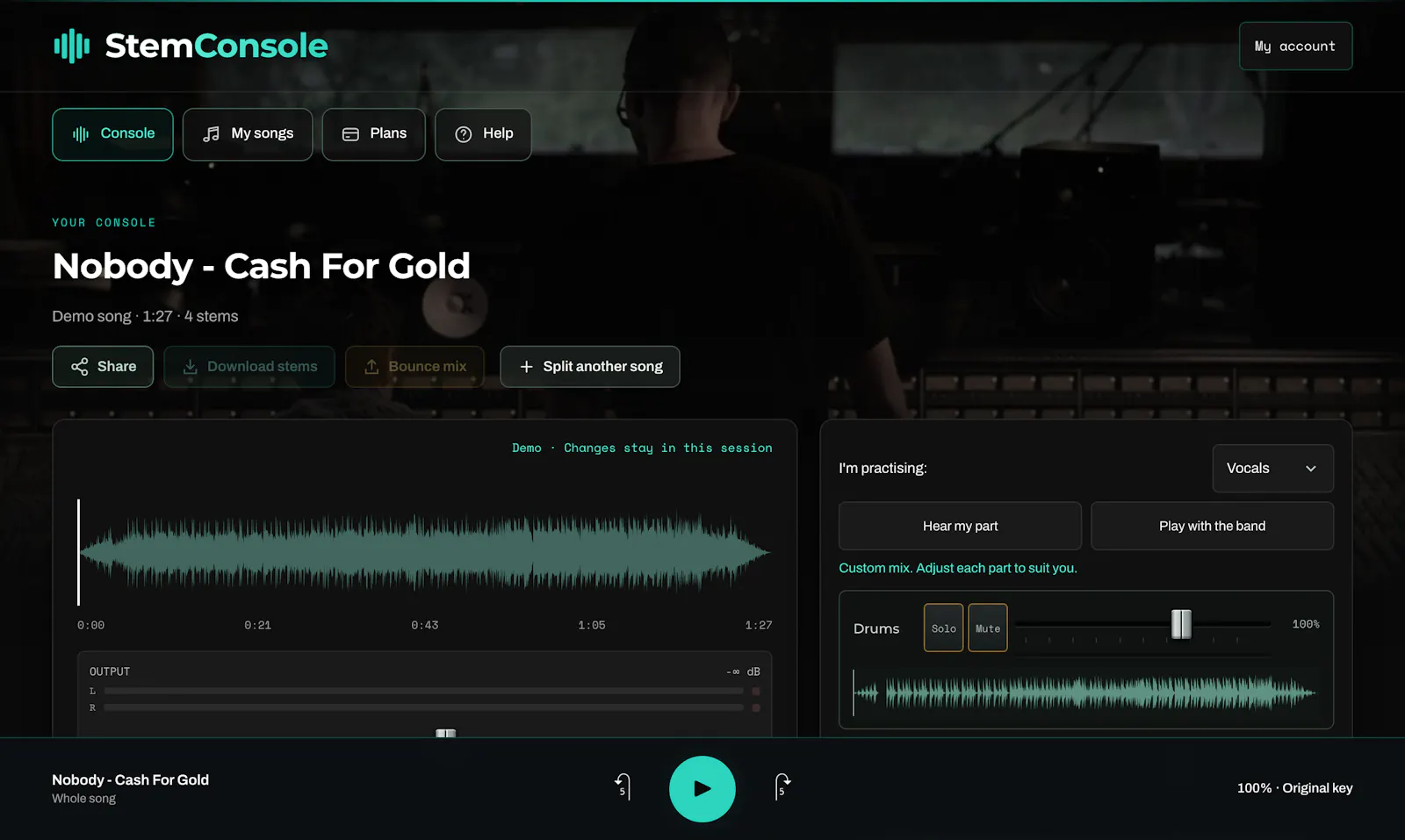 StemConsole screenshot 3