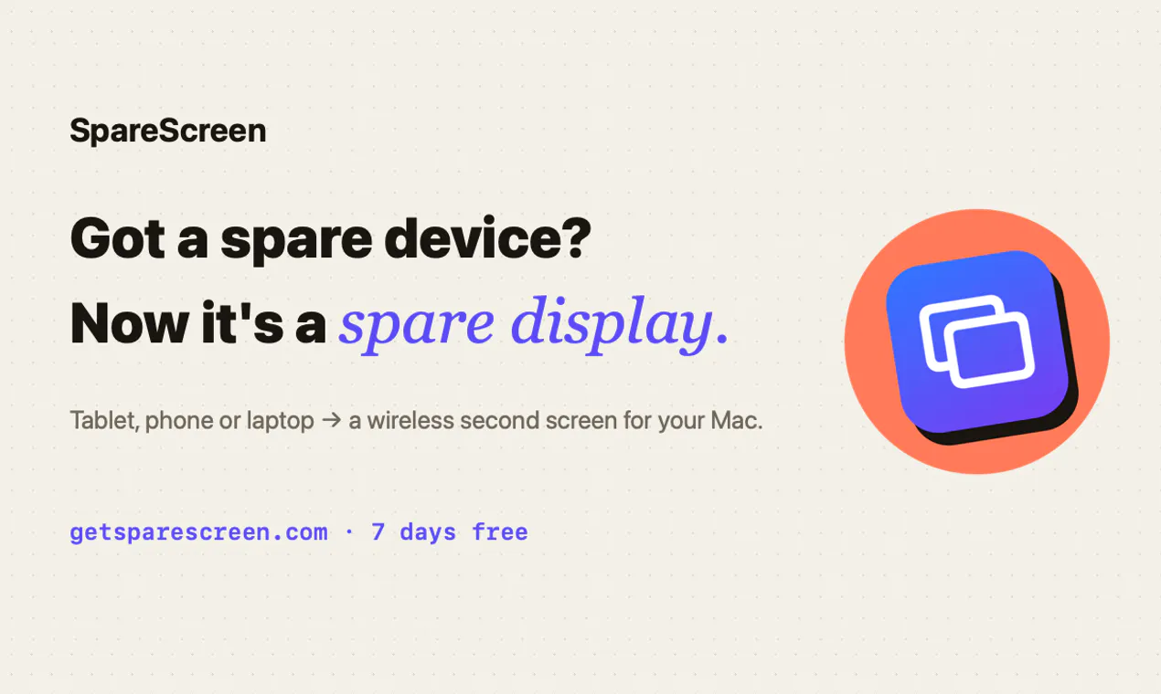 SpareScreen gallery image