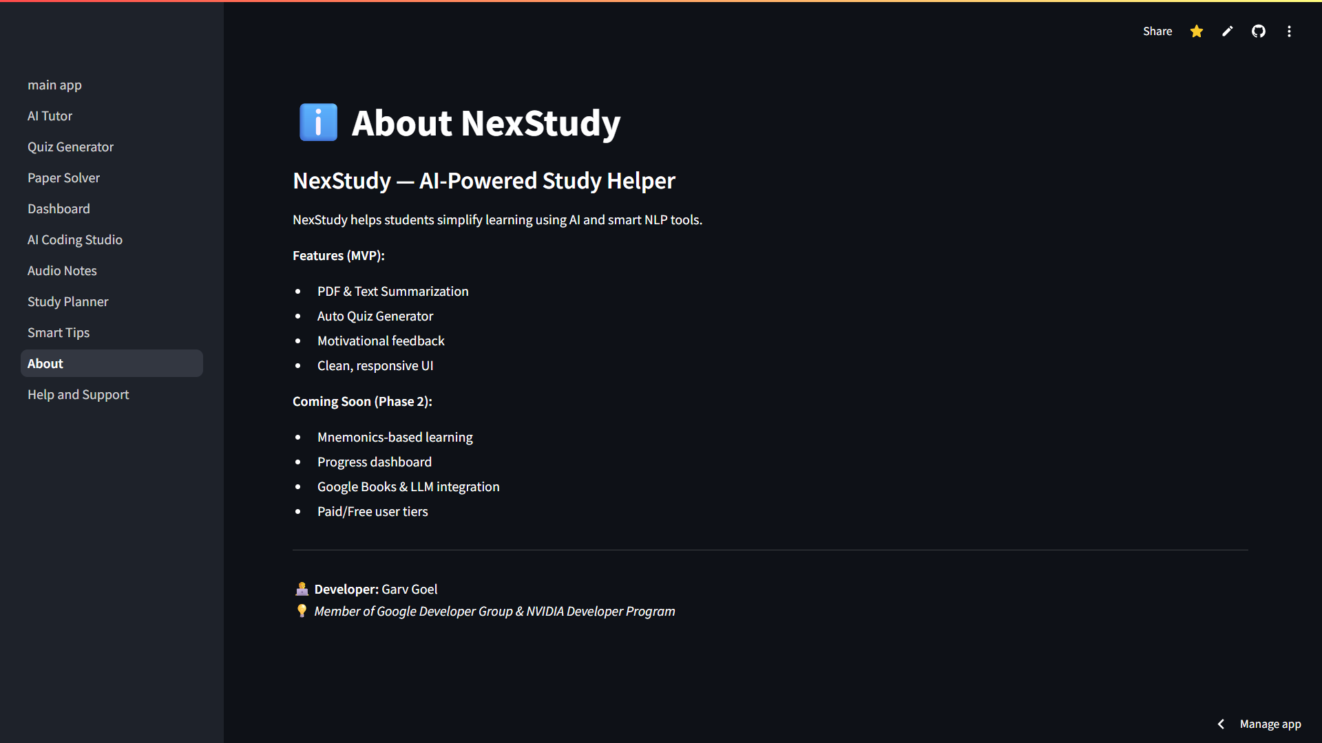 NexStudy gallery image