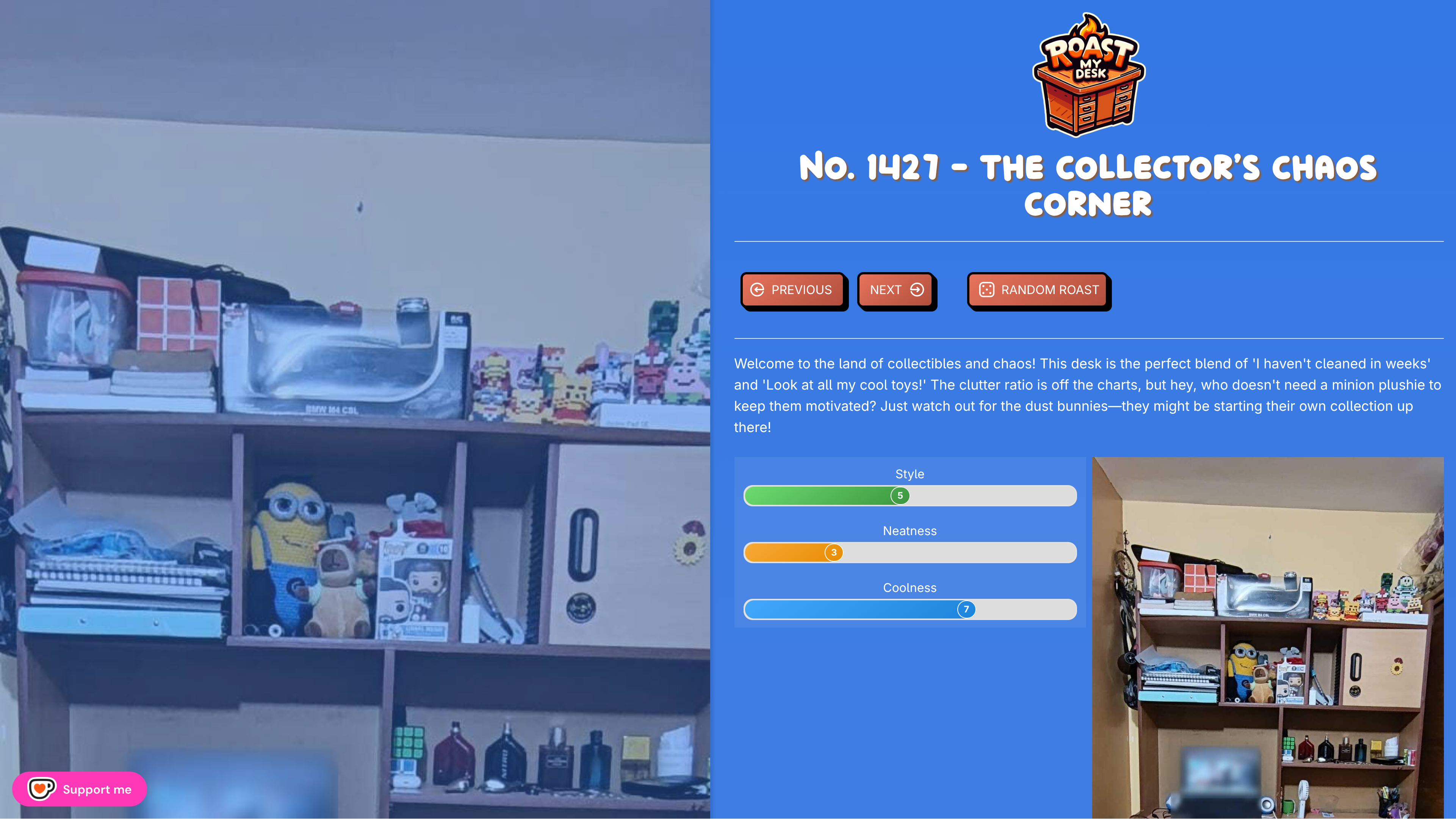 Roast my desk gallery image