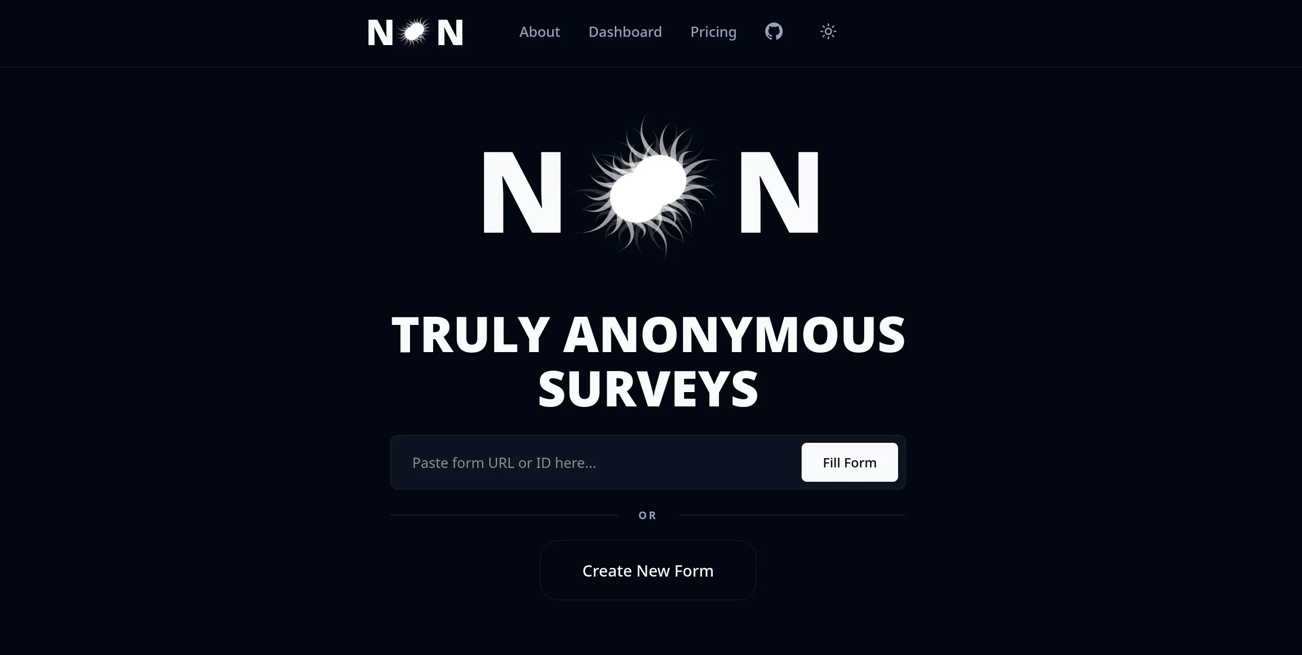 Noon: Truly Anonymous Forms gallery image