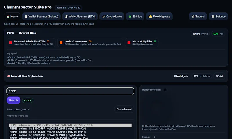 chaininspectorsuite screenshot 6