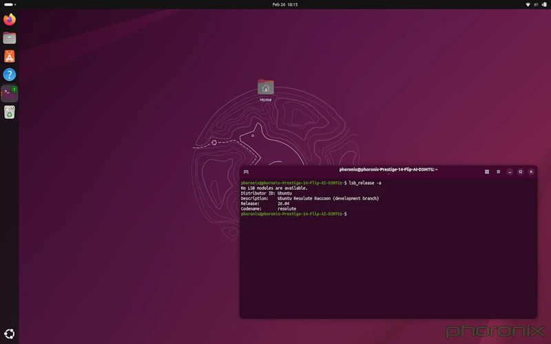 Ubuntu 26.04 Resolute Raccoon screenshot 3