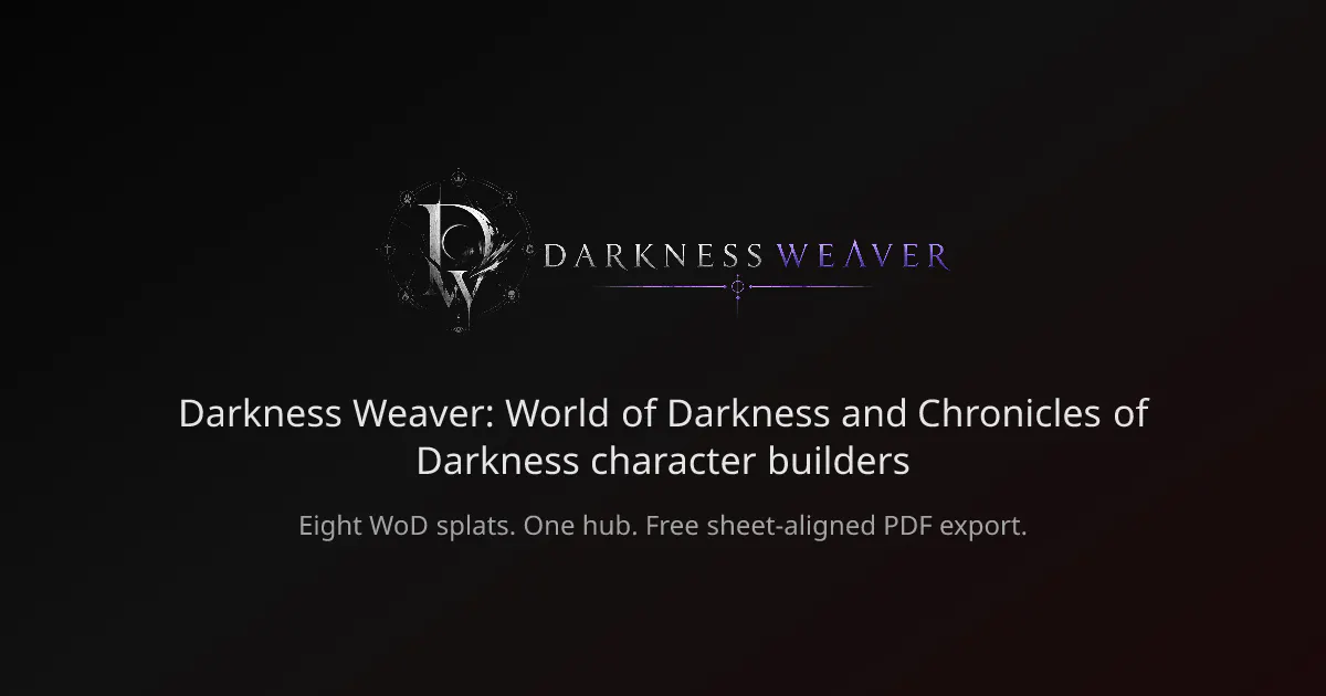 Darkness Weaver gallery image