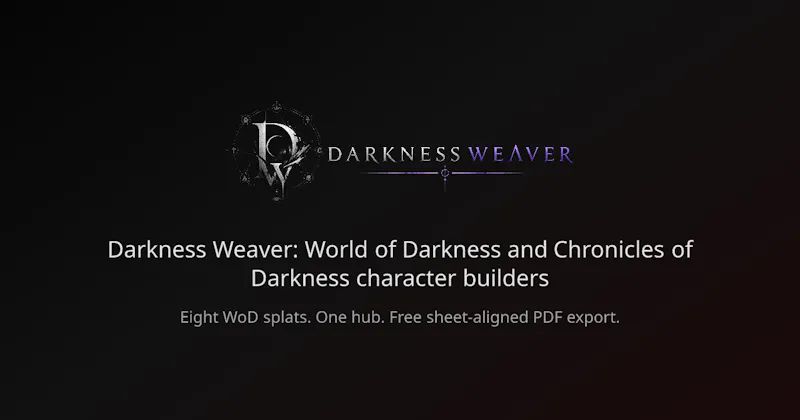 Darkness Weaver screenshot 1