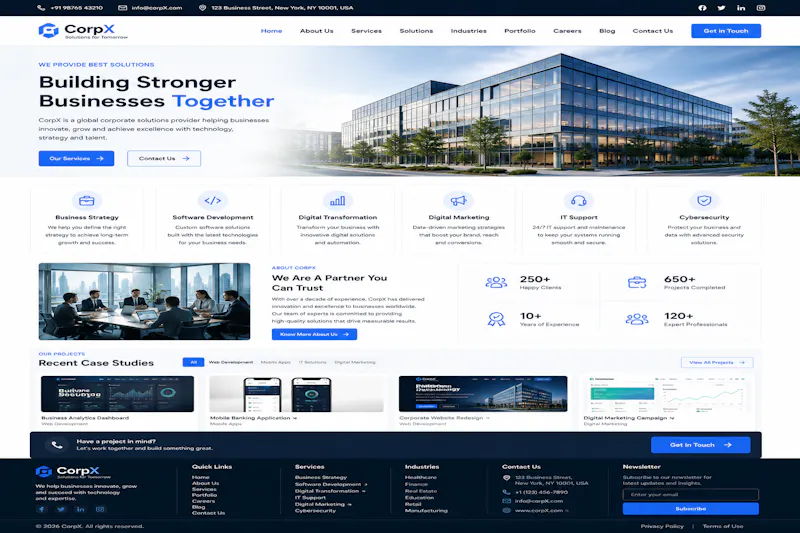 Website Portfolio screenshot 3